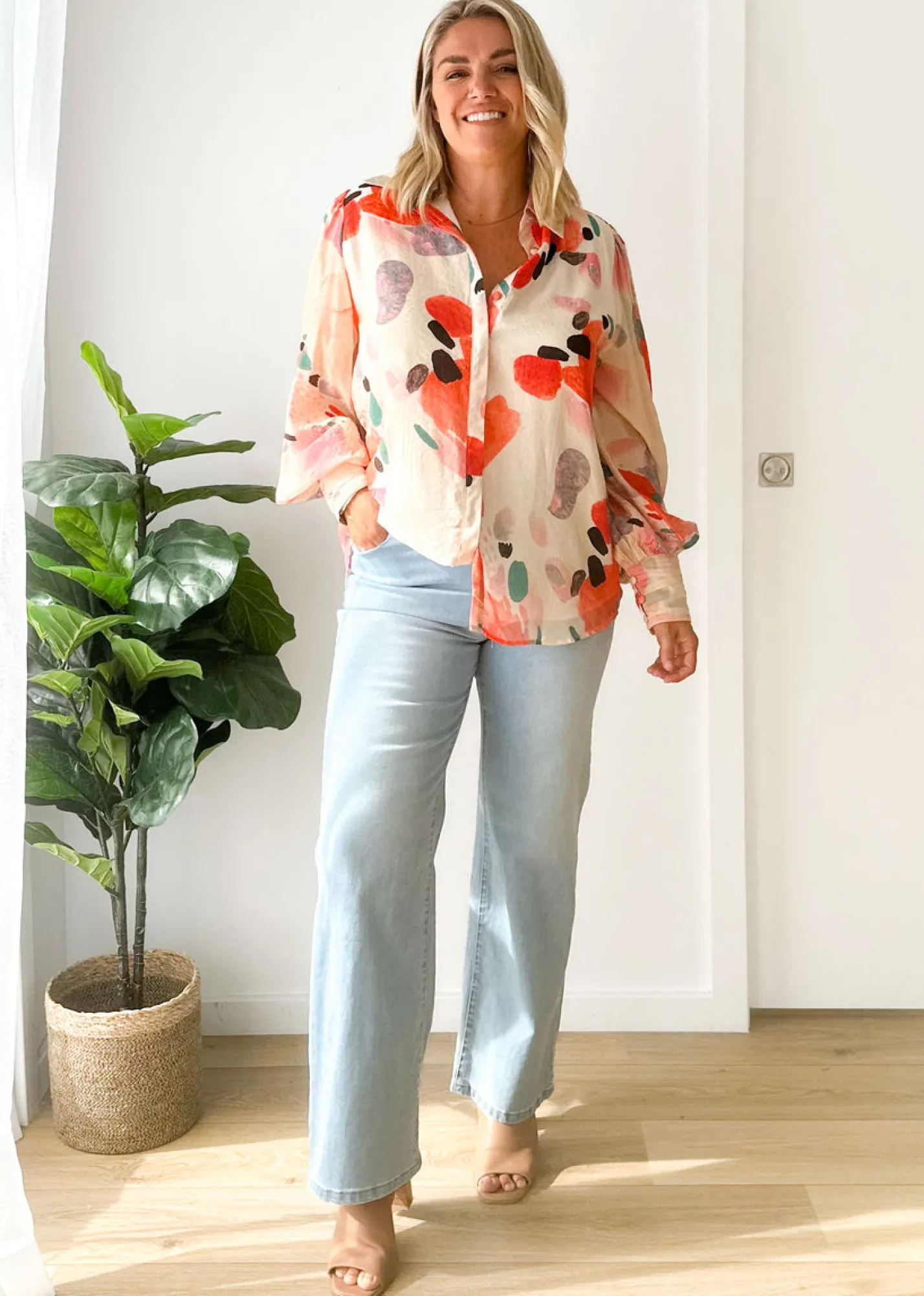 Women Gingham & Heels Shirts>Morania Shirt