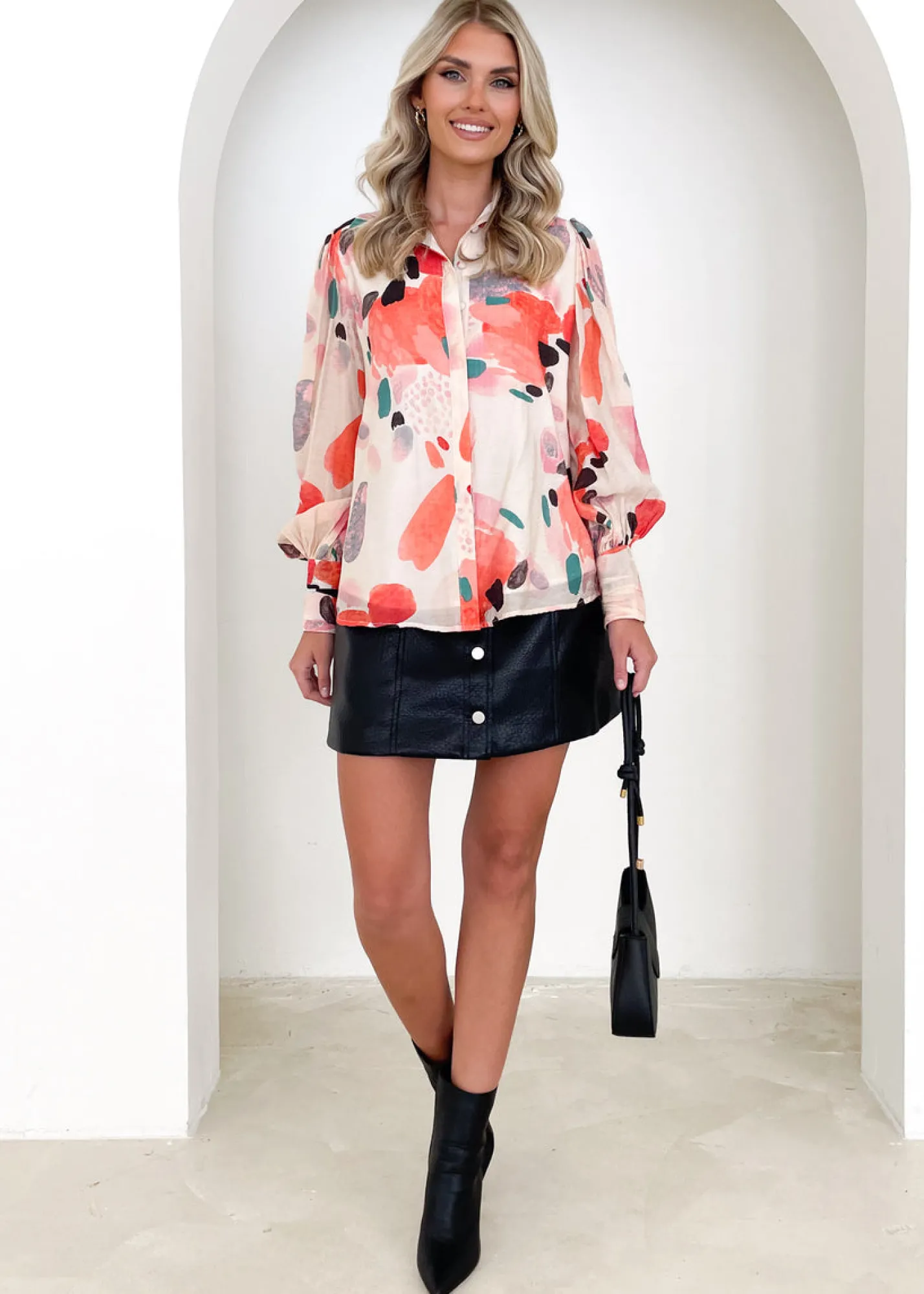 Women Gingham & Heels Shirts>Morania Shirt