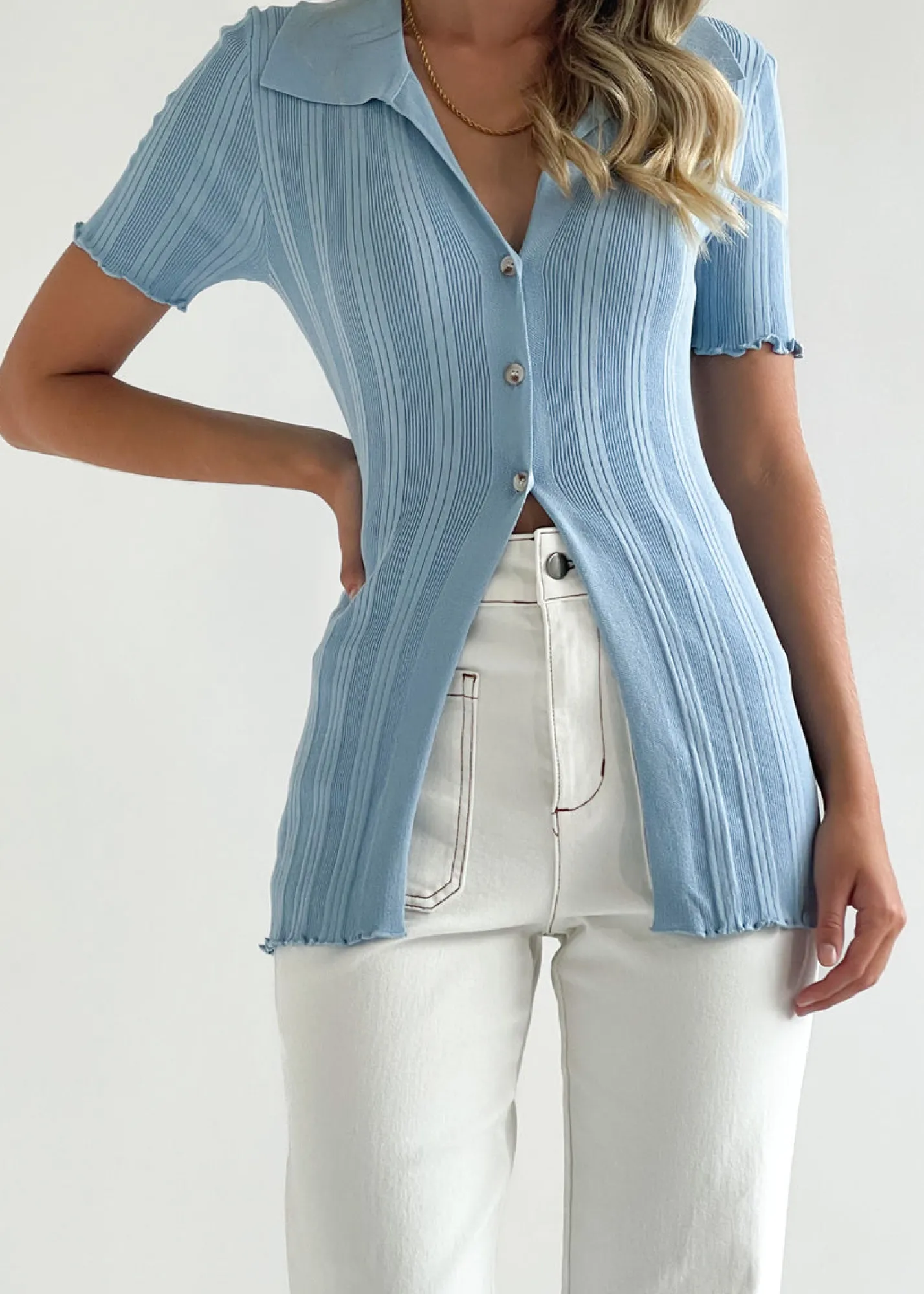 Women Gingham & Heels Knit Tops>Morrison Knit Top