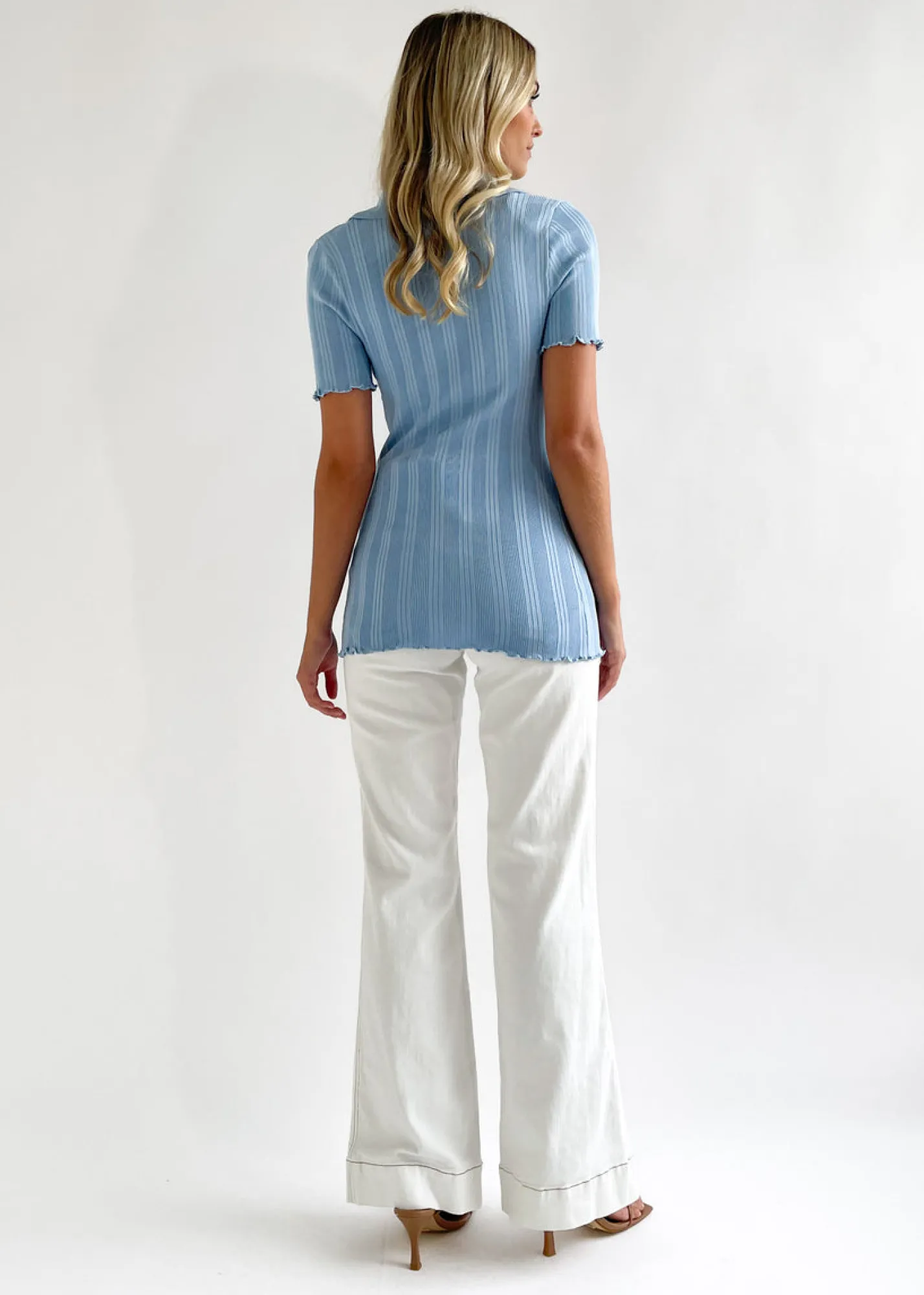 Women Gingham & Heels Basic Tops>Morrison Knit Top