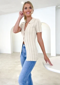 Women Gingham & Heels Knit Tops>Morrison Knit Top