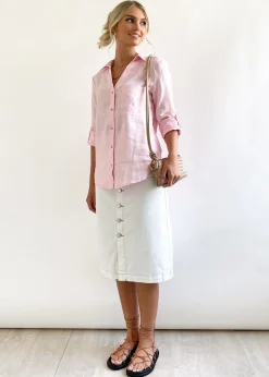 Women Gingham & Heels Shirts><noscript><img width=