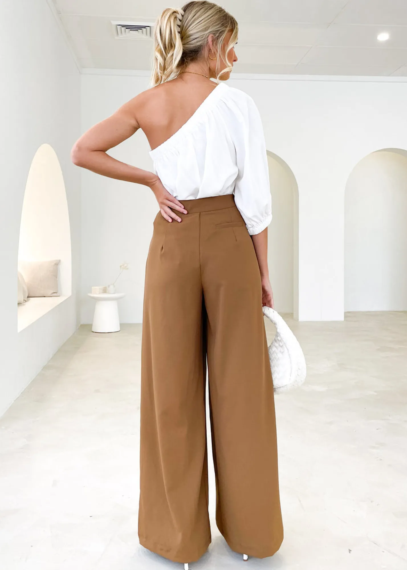 Women Gingham & Heels Pants>Mylah Wide Leg Pants