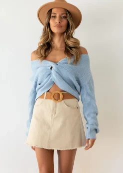 Women Gingham & Heels Sweaters><noscript><img width=