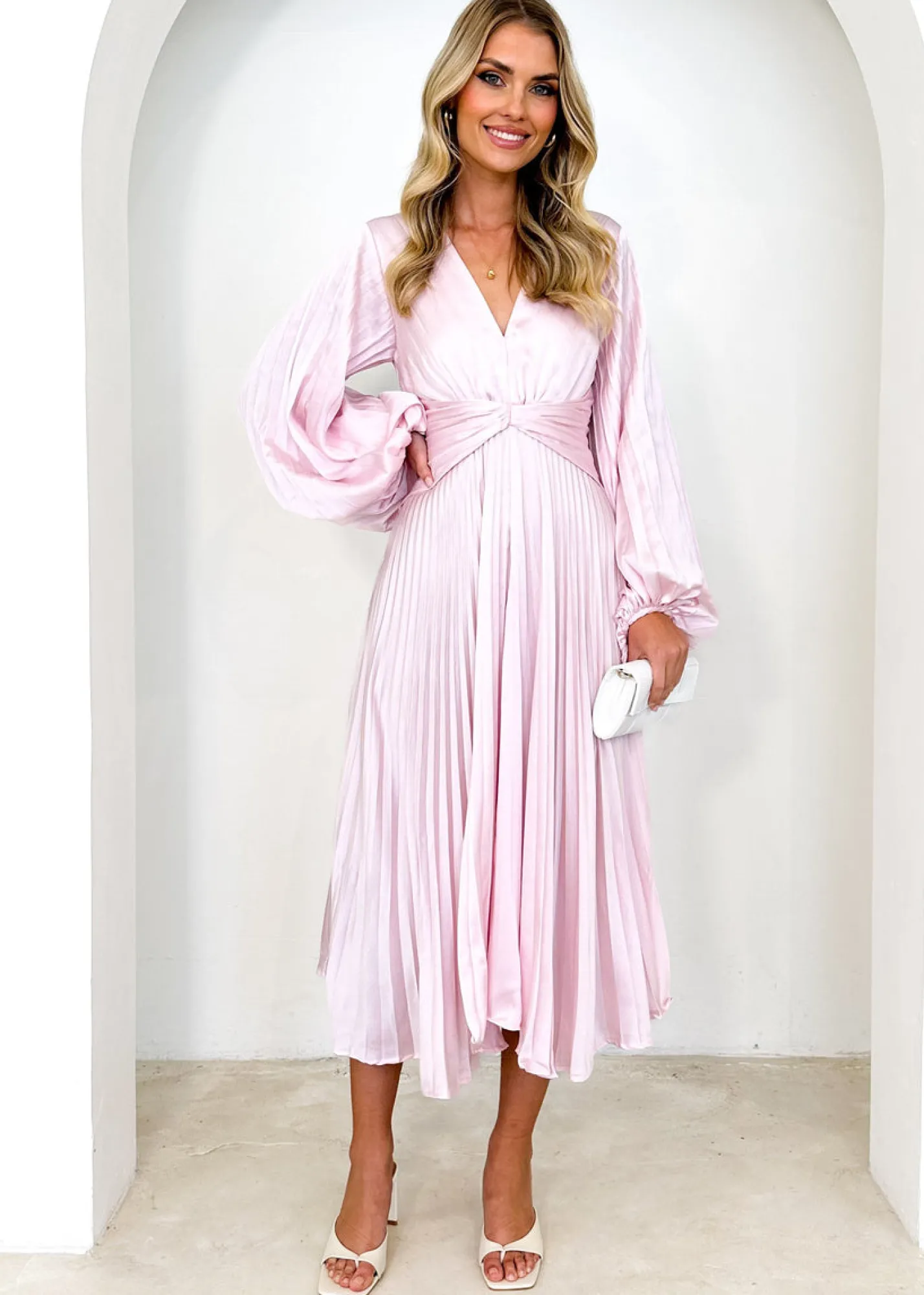 Women Gingham & Heels Midi>Narina Midi Dress