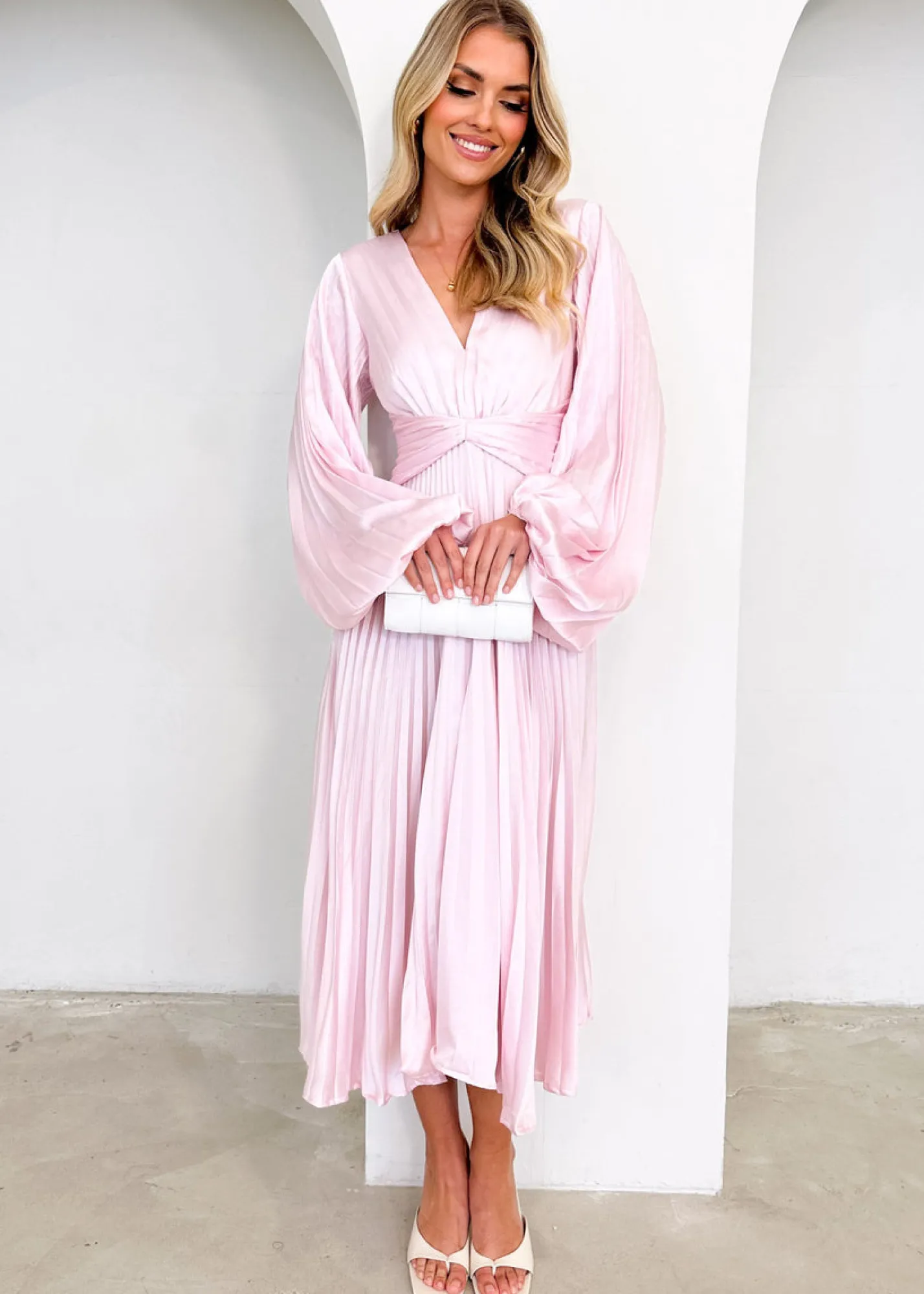 Women Gingham & Heels Midi>Narina Midi Dress