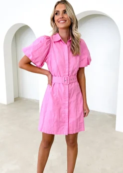 Women Gingham & Heels Short>Navareh Dress