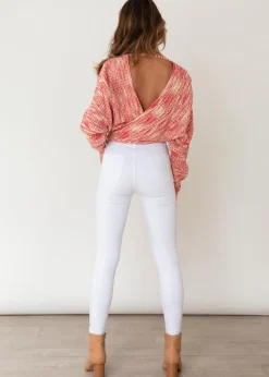 Women Gingham & Heels Knit Tops><noscript><img width=