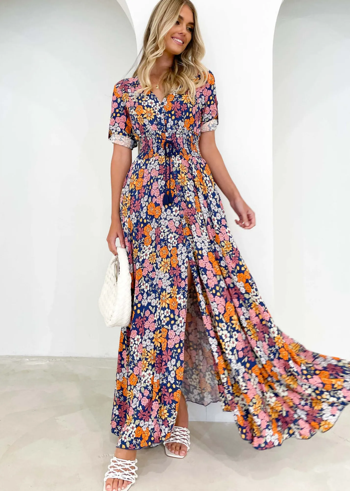 Women Gingham & Heels Maxi>New Romantics Maxi Dress