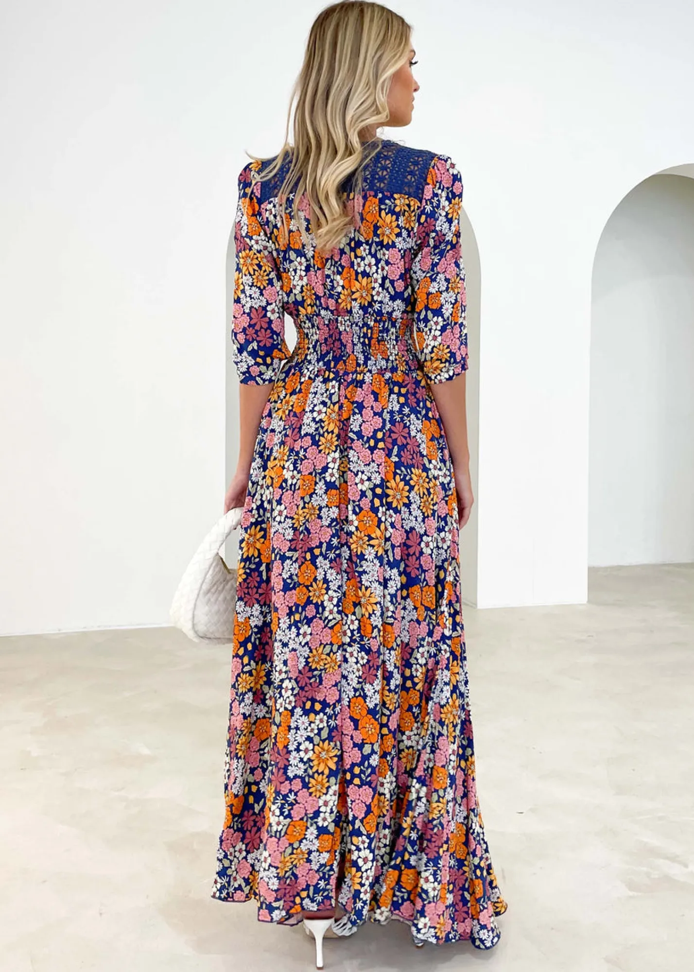 Women Gingham & Heels Maxi>New Romantics Maxi Dress