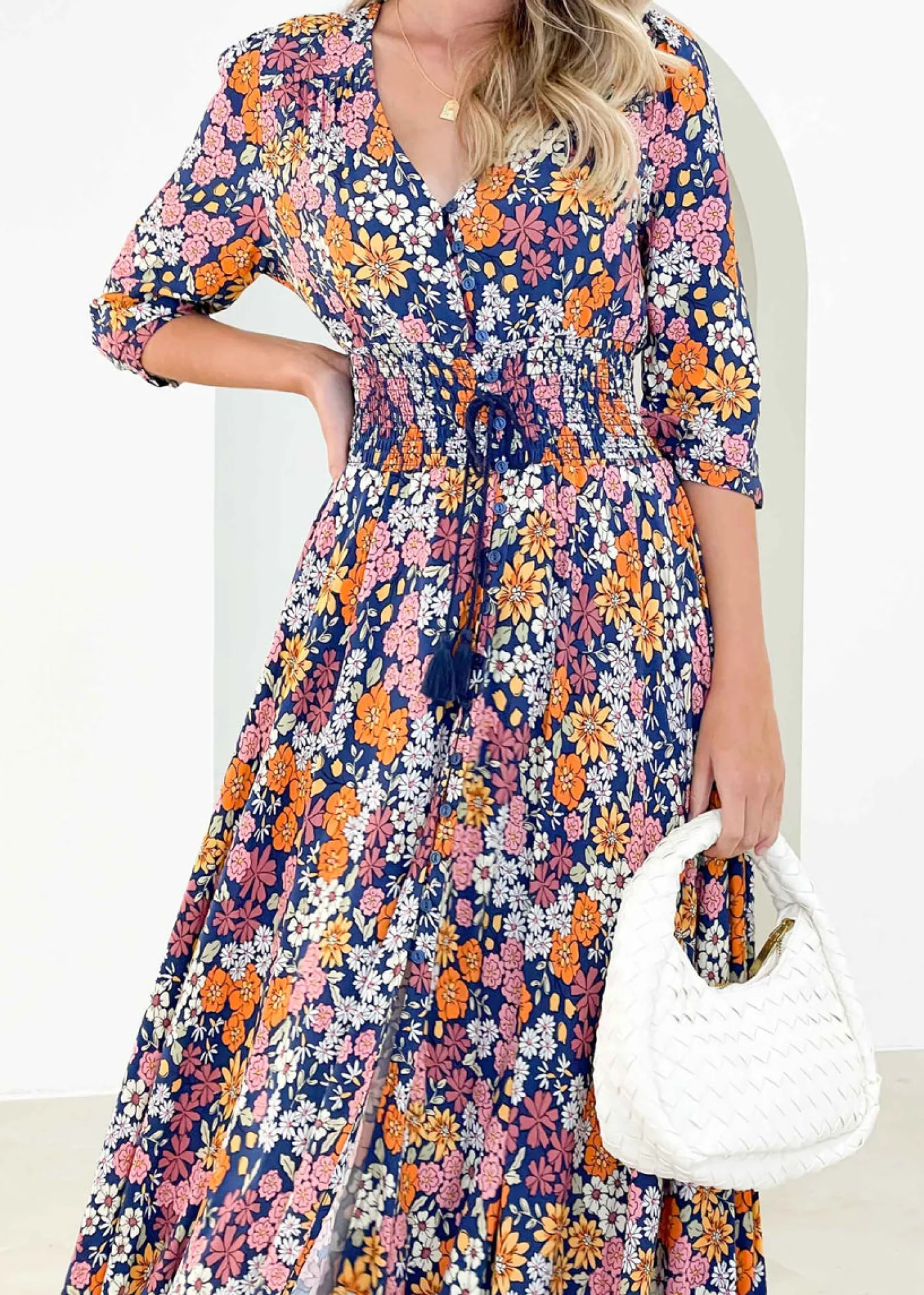 Women Gingham & Heels Maxi>New Romantics Maxi Dress
