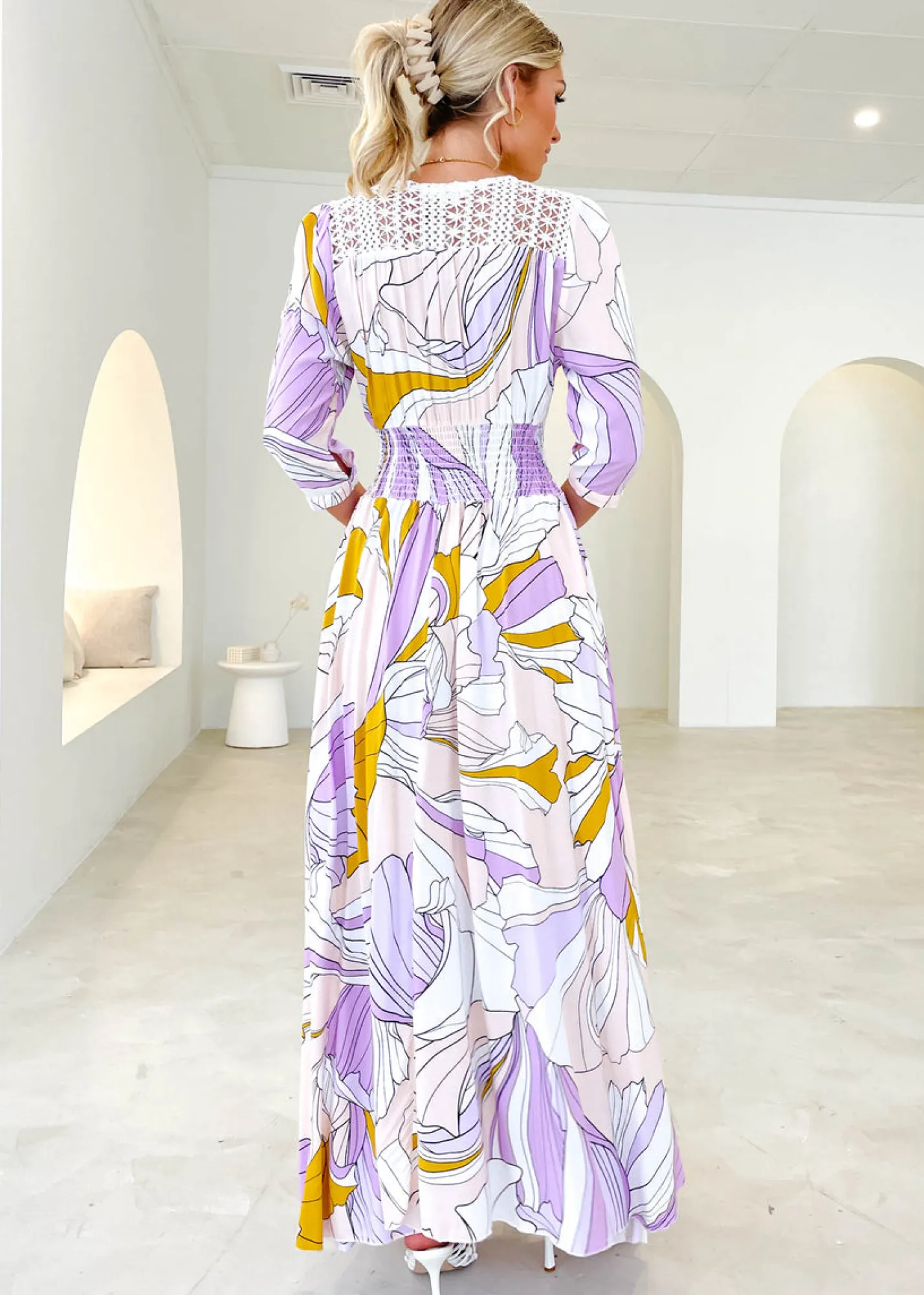 Women Gingham & Heels Maxi>New Romantics Maxi Dress