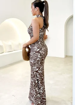Women Gingham & Heels Maxi><noscript><img width=