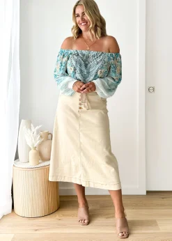 Women Gingham & Heels Blouses><noscript><img width=