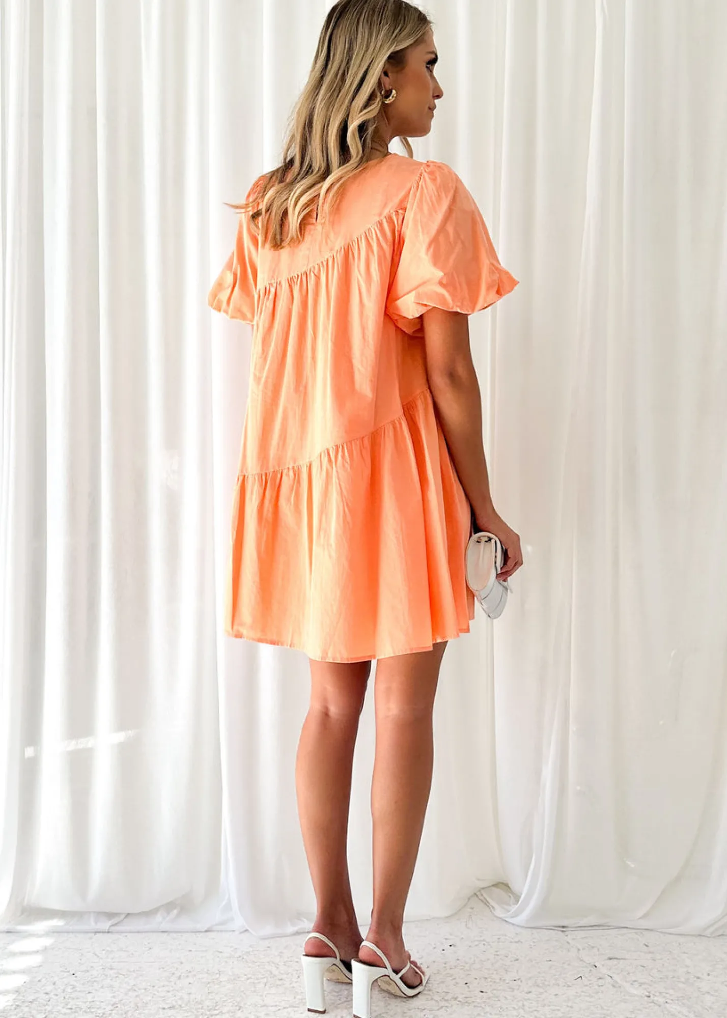 Women Gingham & Heels Short>Oliviette Dress