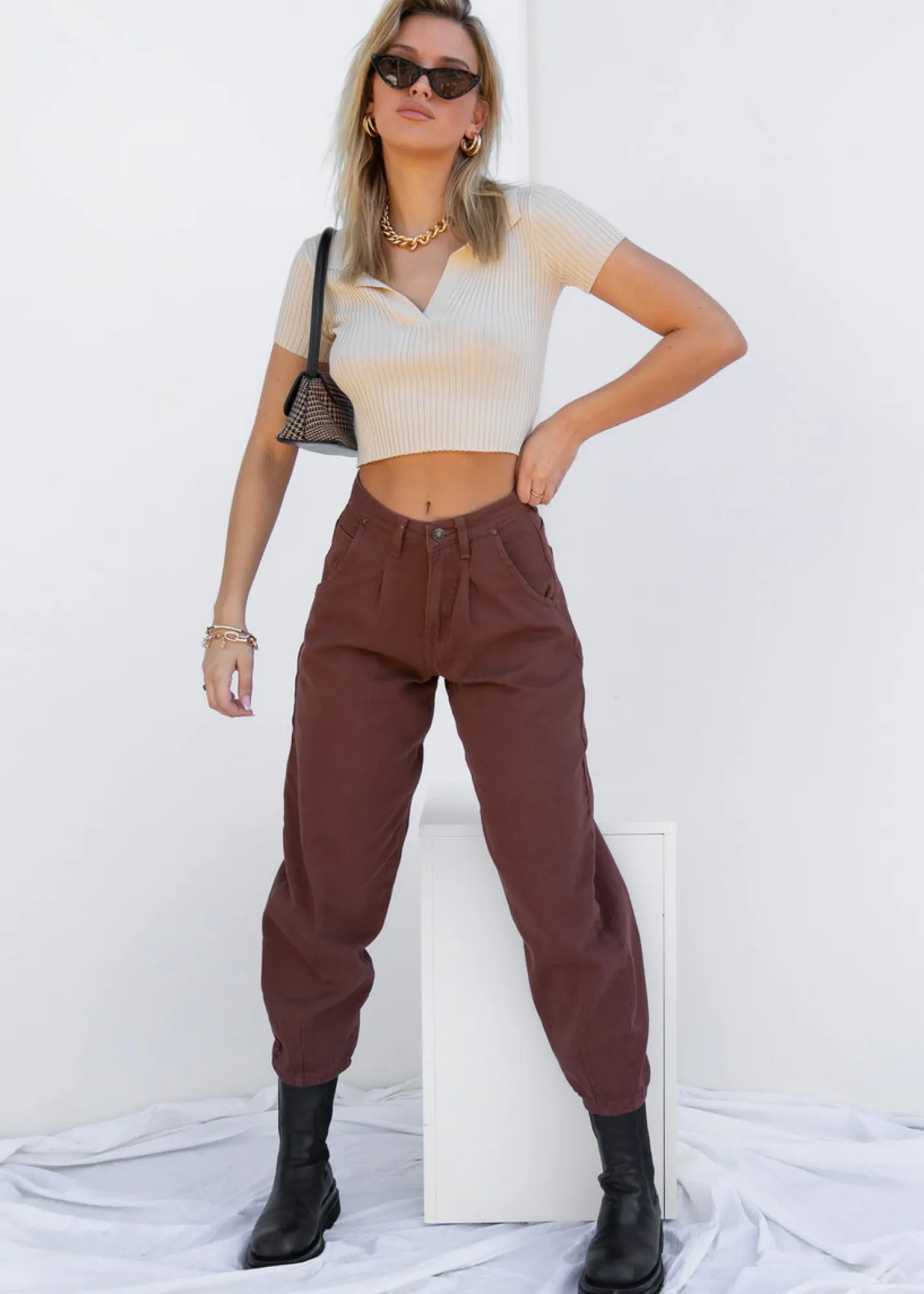 Women Gingham & Heels Jeans>On My Way Denim Jean