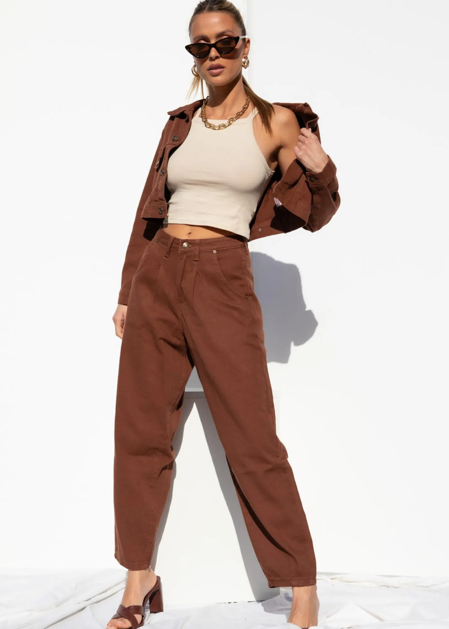 Women Gingham & Heels Jeans>On My Way Denim Jean