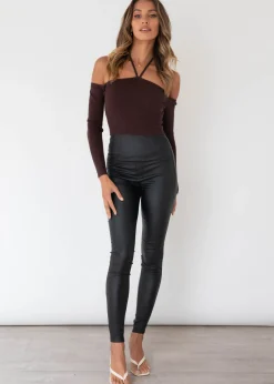 Women Gingham & Heels Knit Tops>Open Hearts Knit Top