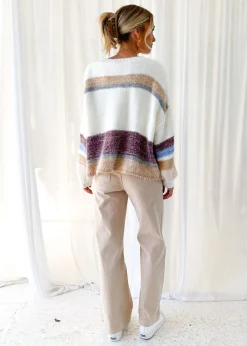 Women Gingham & Heels Sweaters><noscript><img width=