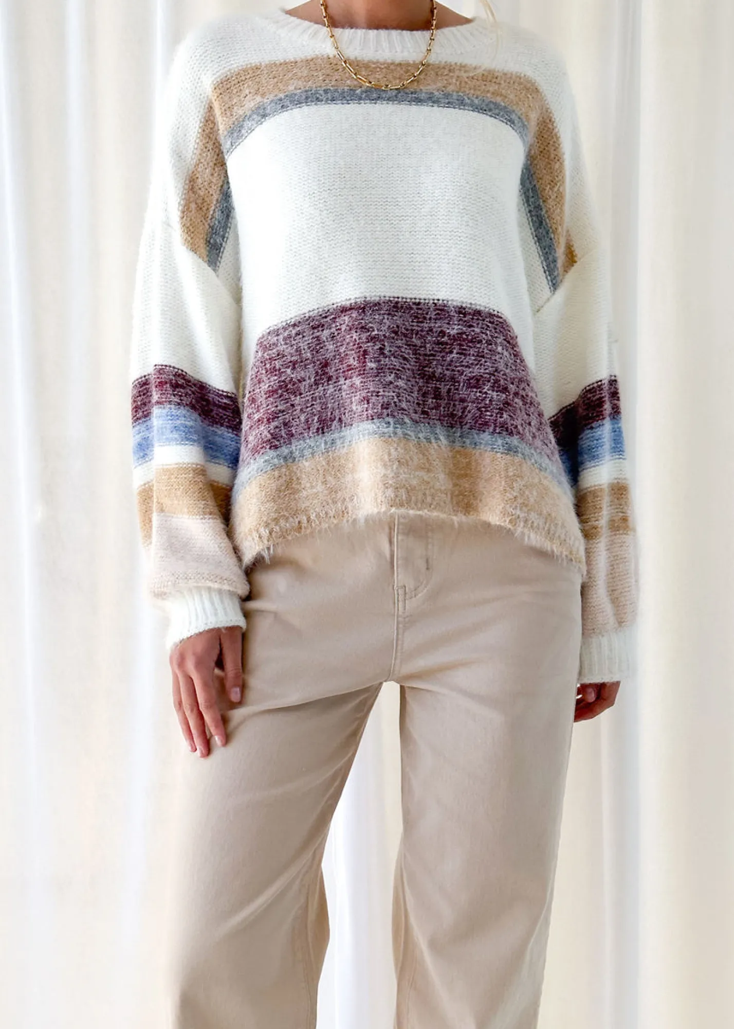 Women Gingham & Heels Sweaters>Oralia Sweater
