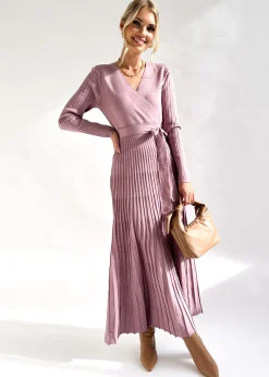 Women Gingham & Heels Knit Dresses>Ottile Knit Midi Dress