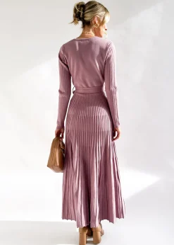 Women Gingham & Heels Knit Dresses><noscript><img width=