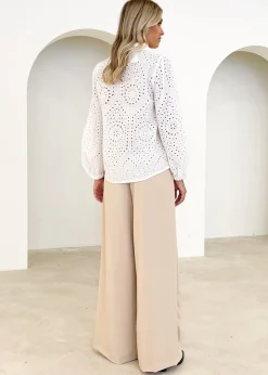Women Gingham & Heels Blouses><noscript><img width=
