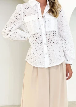 Women Gingham & Heels Blouses><noscript><img width=