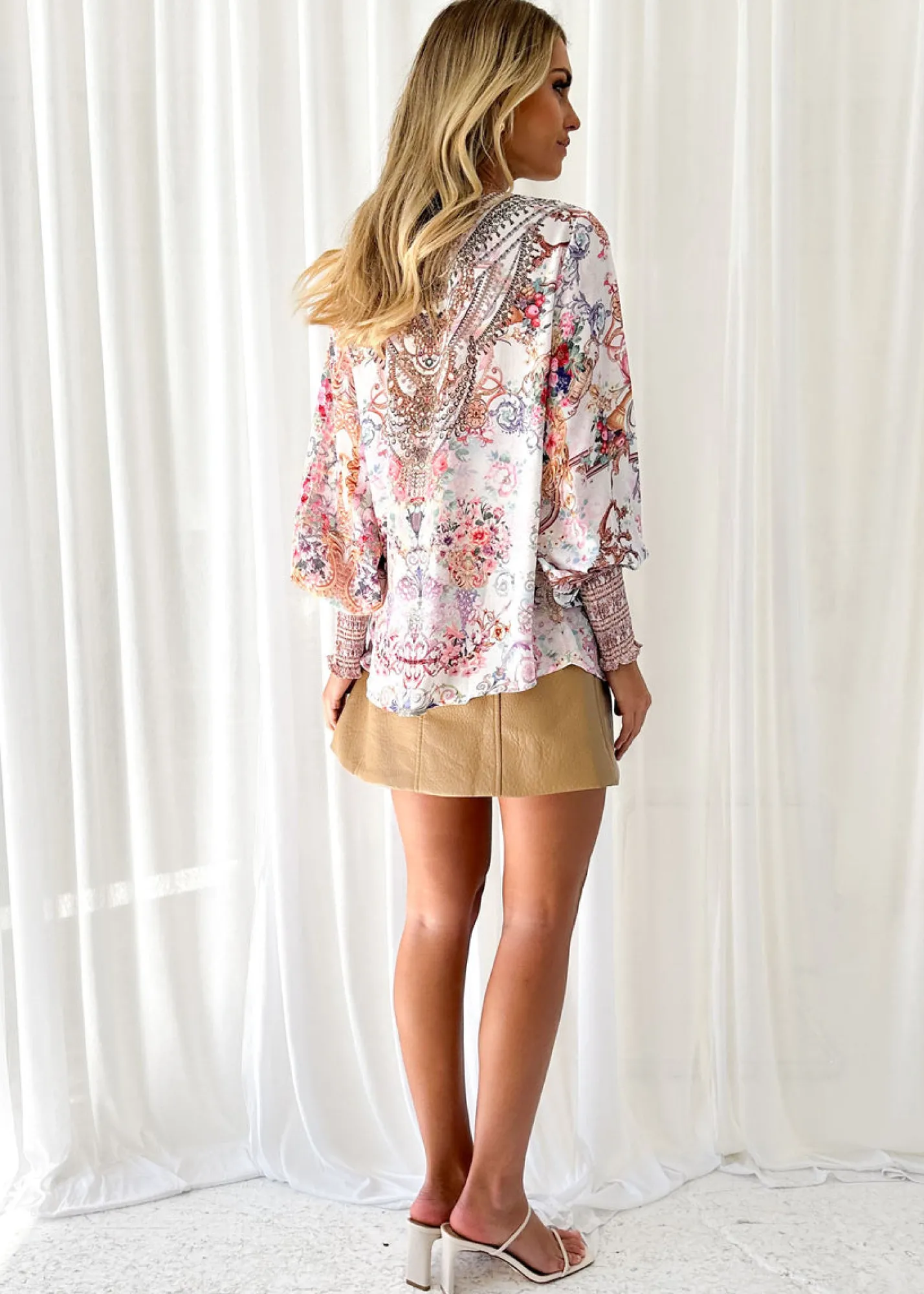 Women Gingham & Heels Blouses>Pammy Blouse