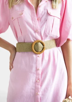 Women Gingham & Heels Belts><noscript><img width=