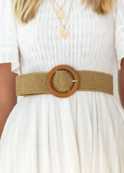 Women Gingham & Heels Belts><noscript><img width=