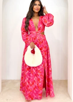 Women Gingham & Heels Maxi>Petria Maxi Dress