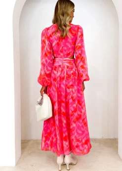 Women Gingham & Heels Maxi><noscript><img width=