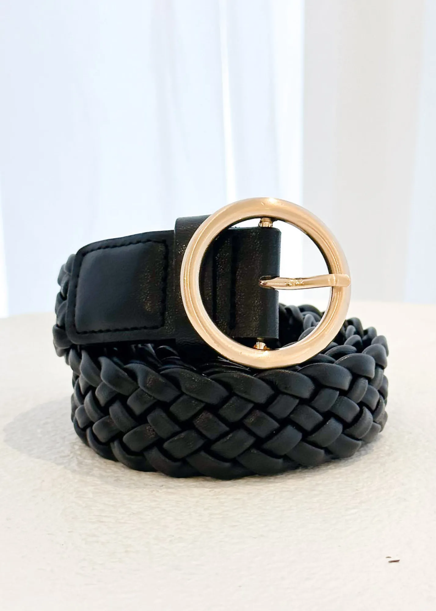 Women Gingham & Heels Belts>Phoebe Braided Belt