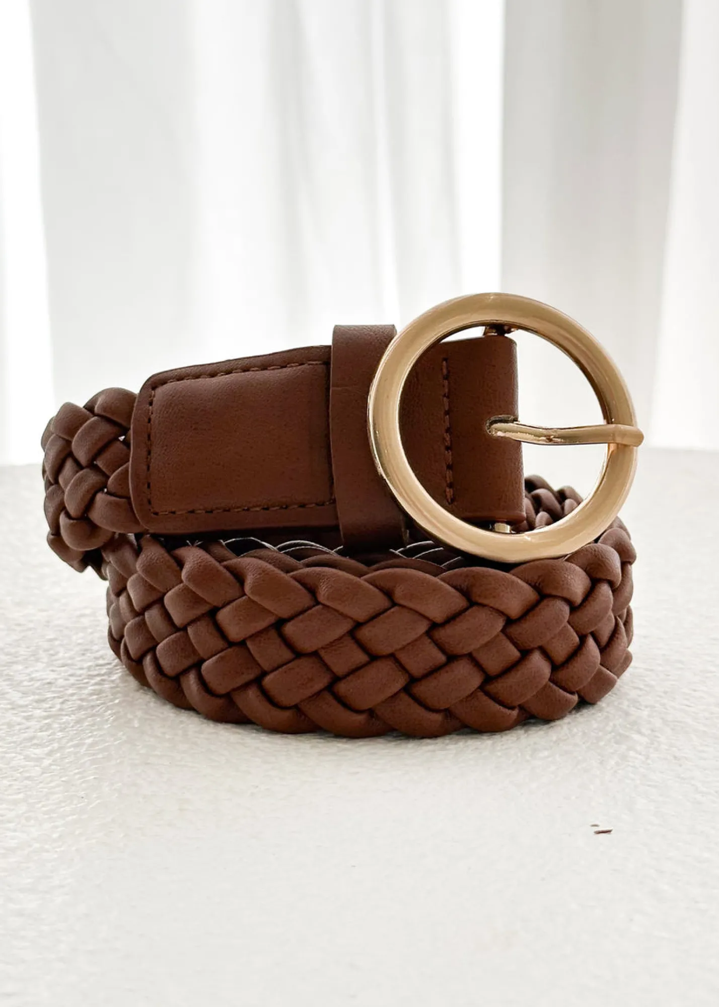 Women Gingham & Heels Belts>Phoebe Braided Belt