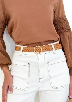Women Gingham & Heels Belts><noscript><img width=