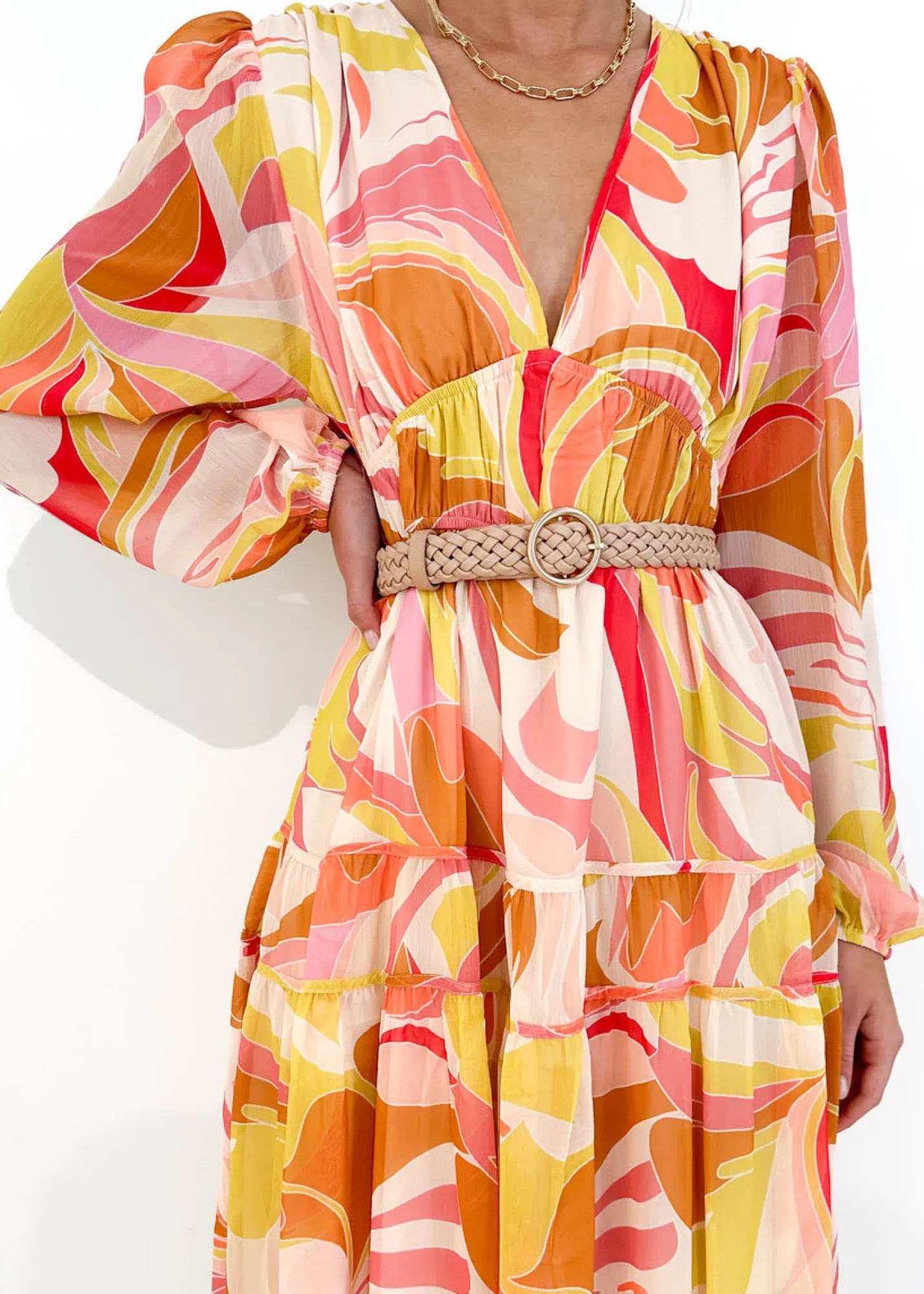 Women Gingham & Heels Belts>Phoebe Braided Belt