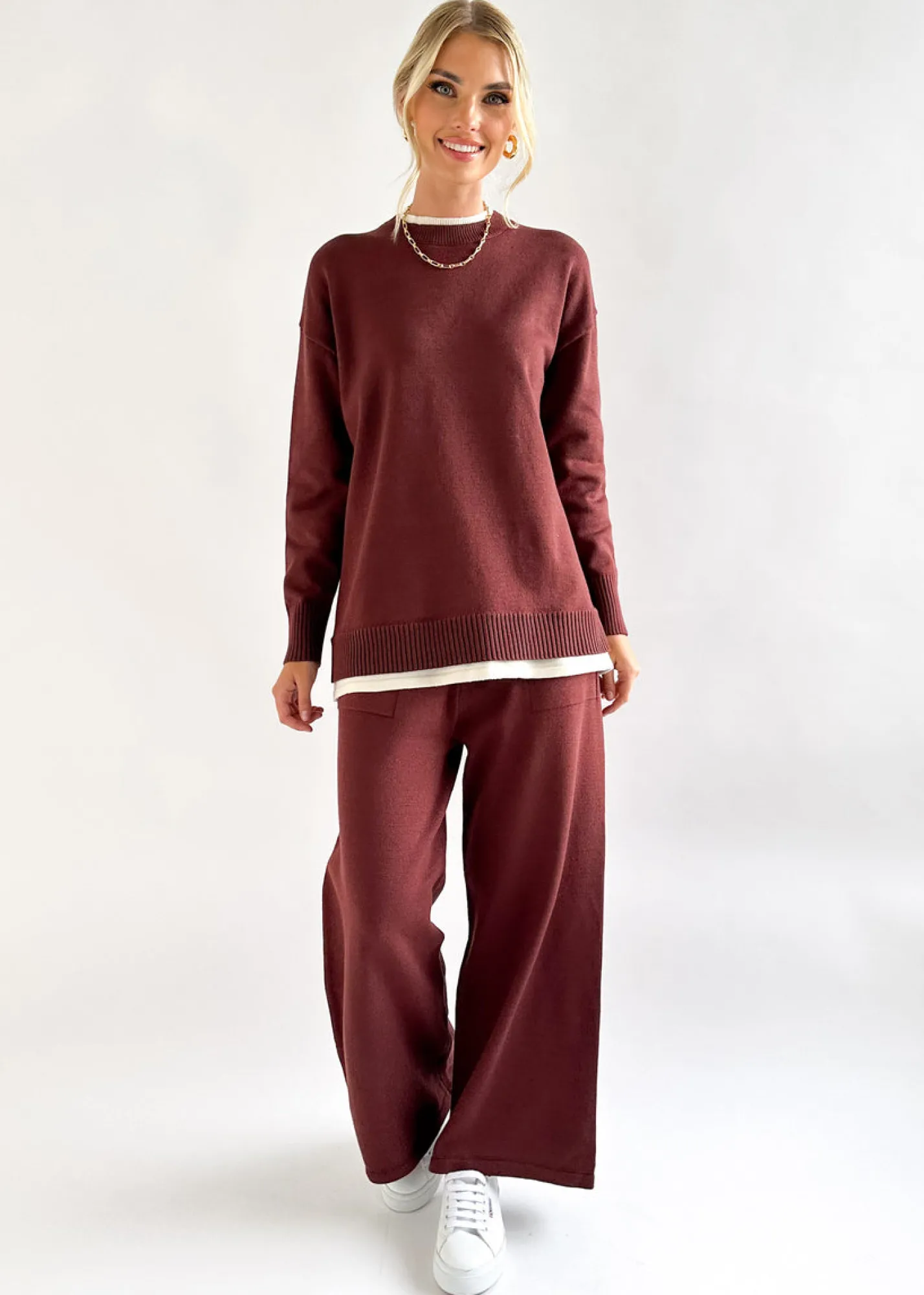 Women Gingham & Heels Sets>Pippah Sweater