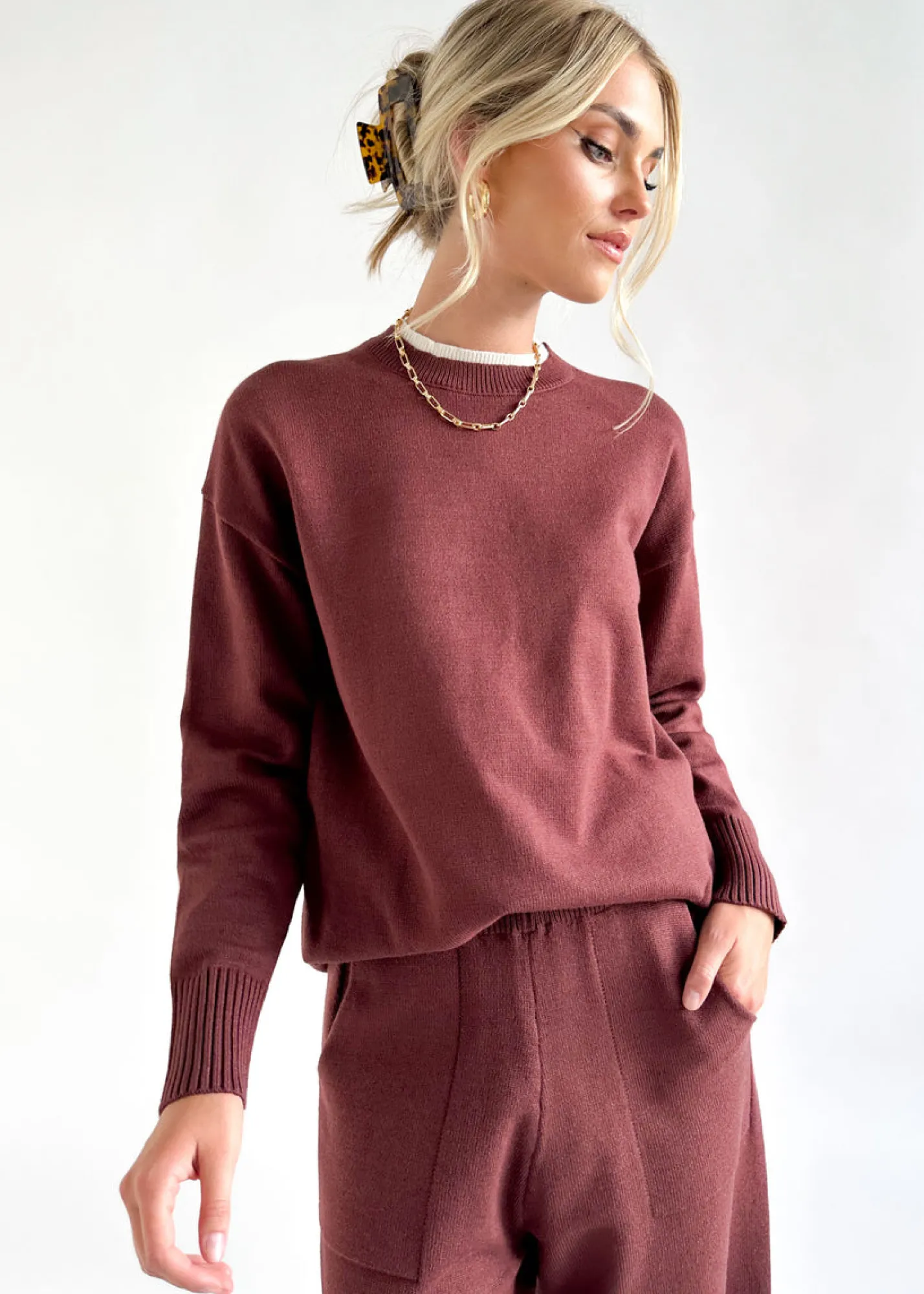 Women Gingham & Heels Sets>Pippah Sweater