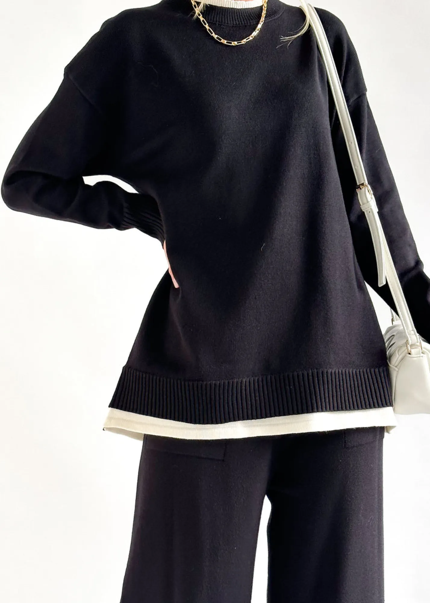 Women Gingham & Heels Sets>Pippah Sweater
