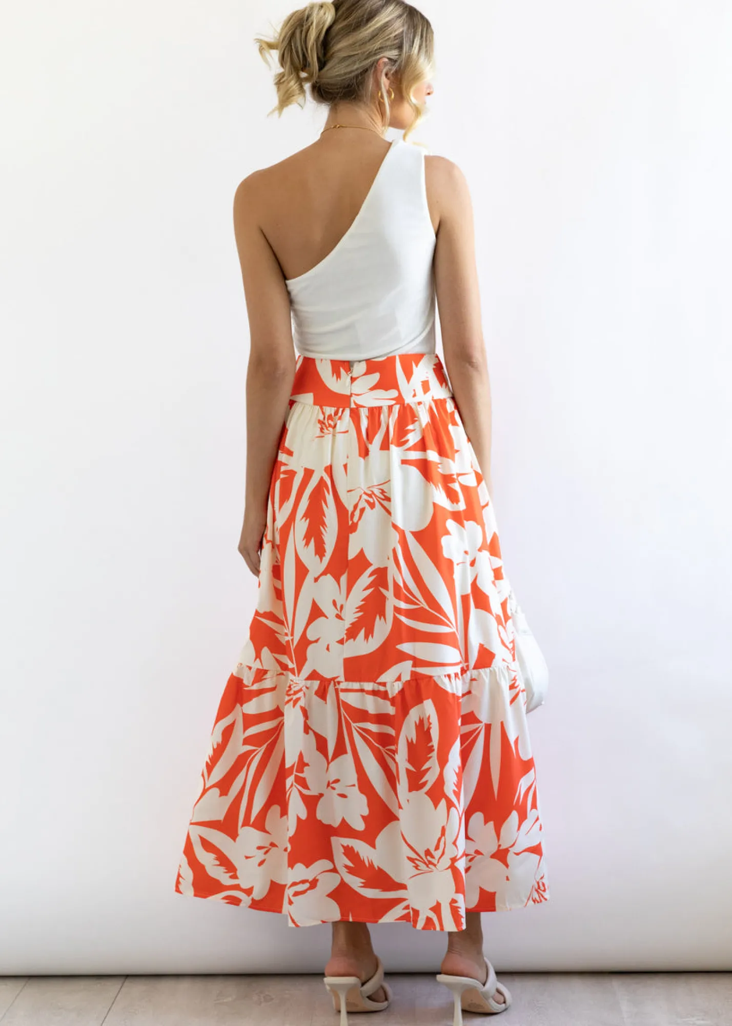 Women Gingham & Heels Skirts>Poscio Midi Skirt