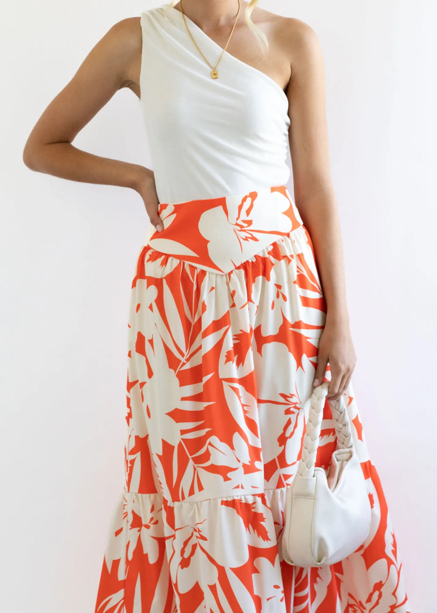 Women Gingham & Heels Skirts>Poscio Midi Skirt