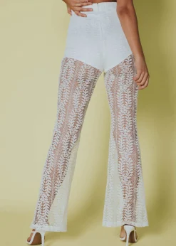 Women Gingham & Heels Pants><noscript><img width=