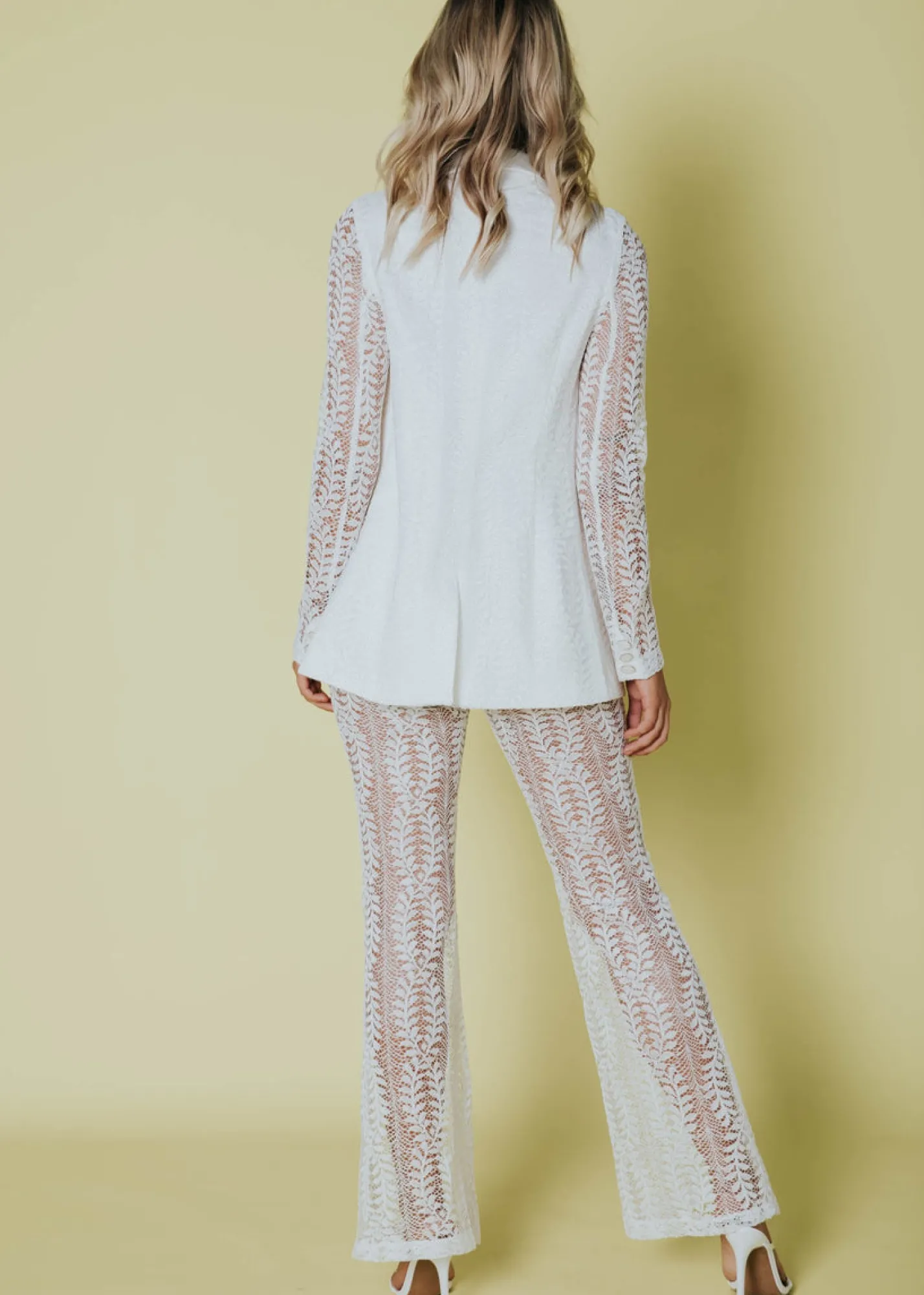 Women Gingham & Heels Pants>Primavera Lace Pants