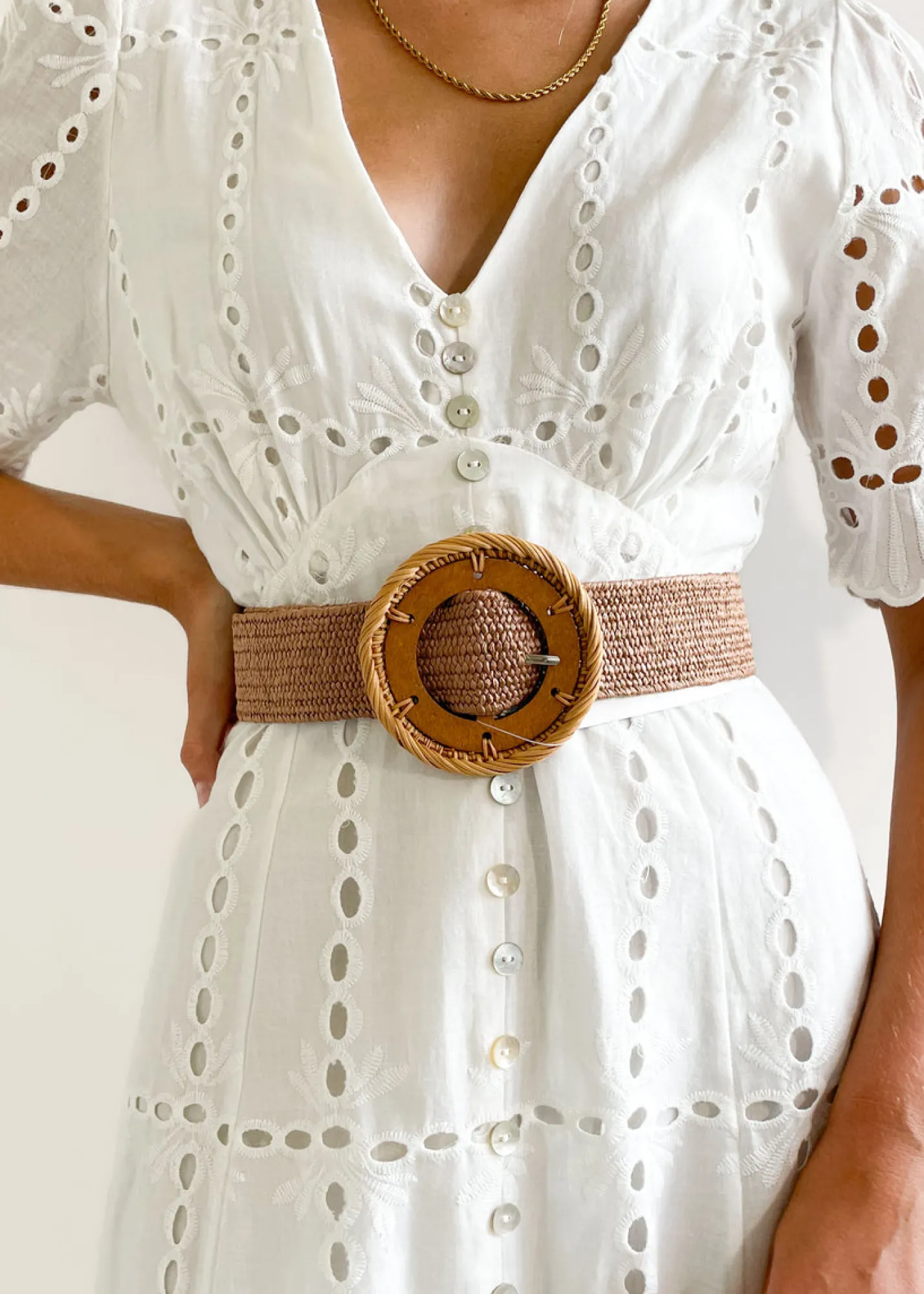 Women Gingham & Heels Belts>Pyne Belt