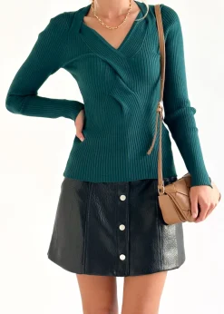 Women Gingham & Heels Basic Tops><noscript><img width=