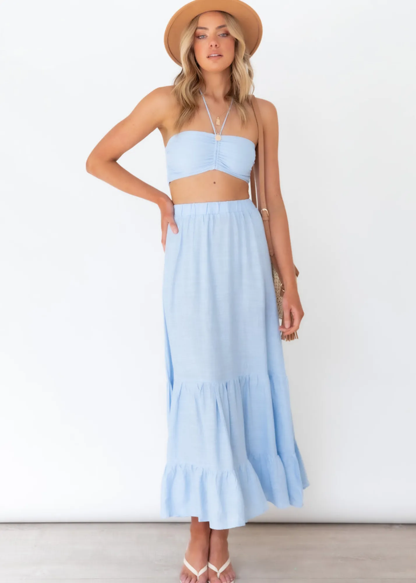 Women Gingham & Heels Crops>Reasons Why Crop