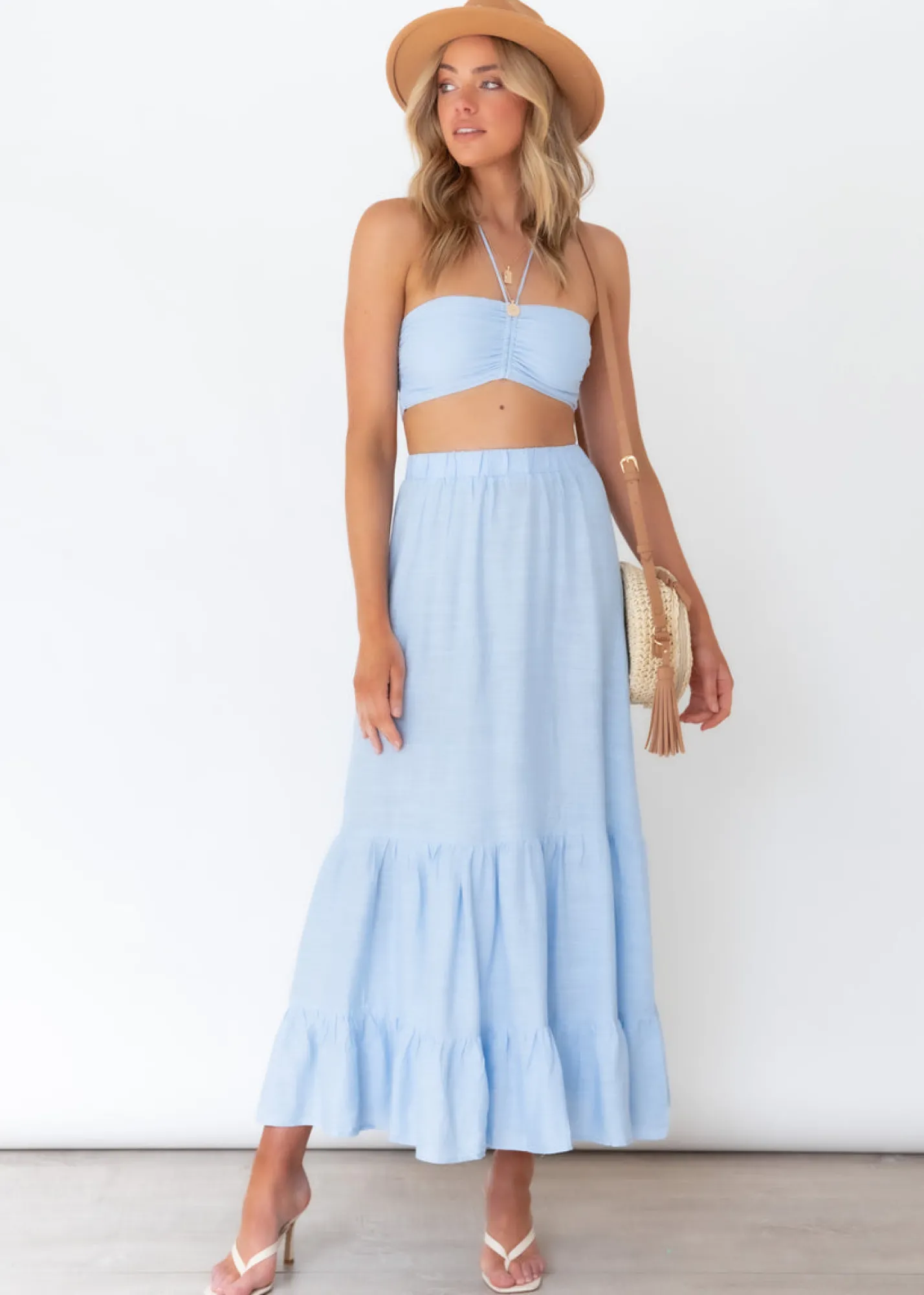 Women Gingham & Heels Crops>Reasons Why Crop