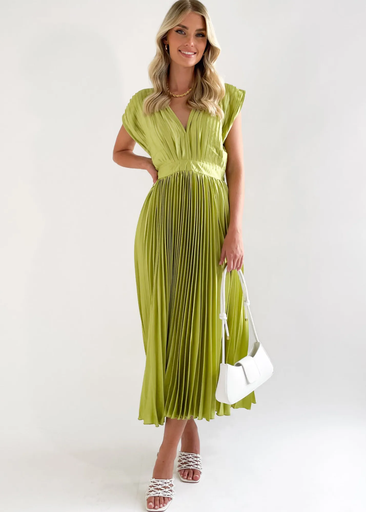 Women Gingham & Heels Basic Tops>Revolver Midi Dress