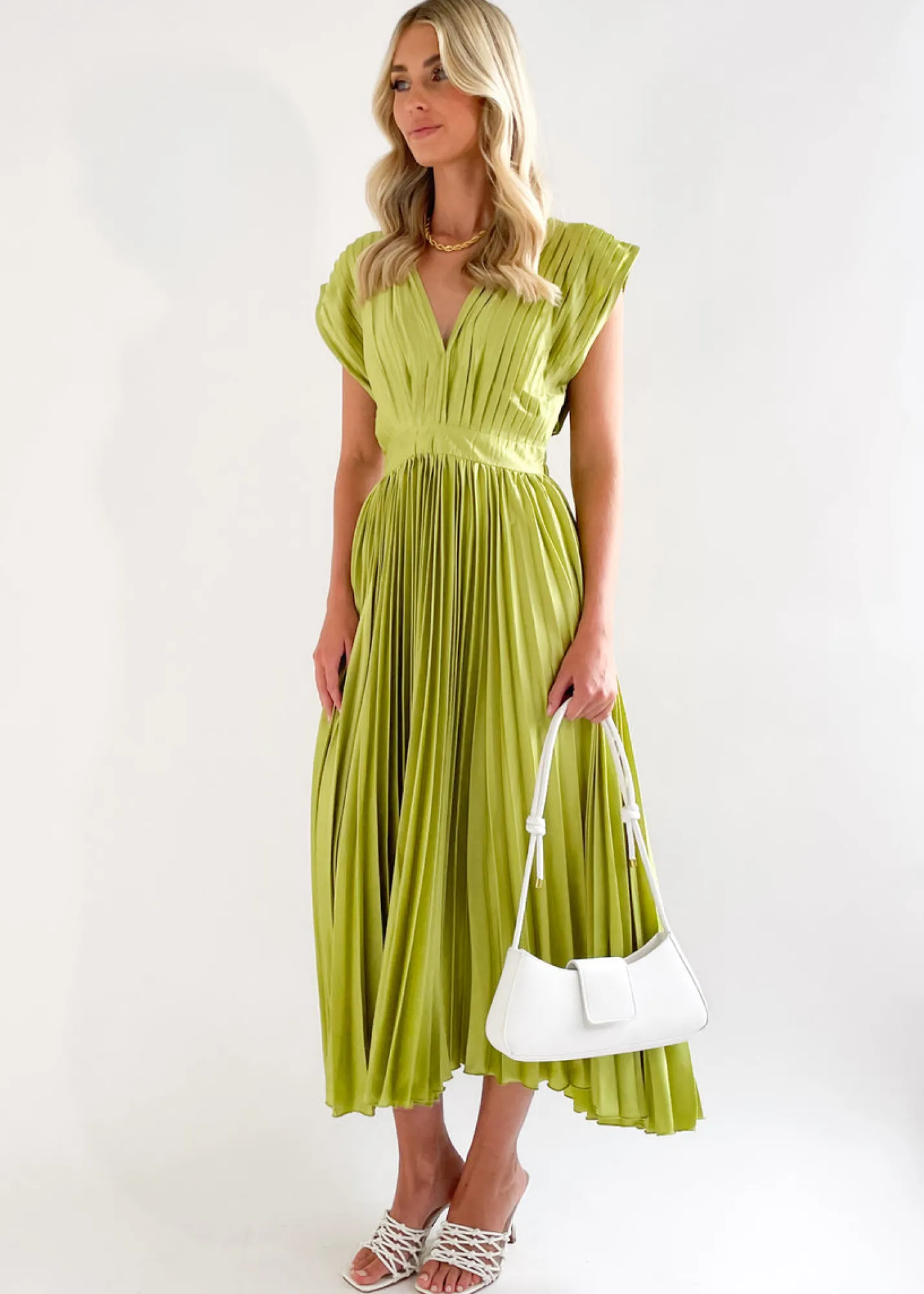 Women Gingham & Heels Basic Tops>Revolver Midi Dress